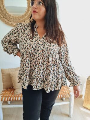 Blouse grande taille femme curvy by romy