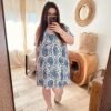 combi robe grande taille femme curvybyromy