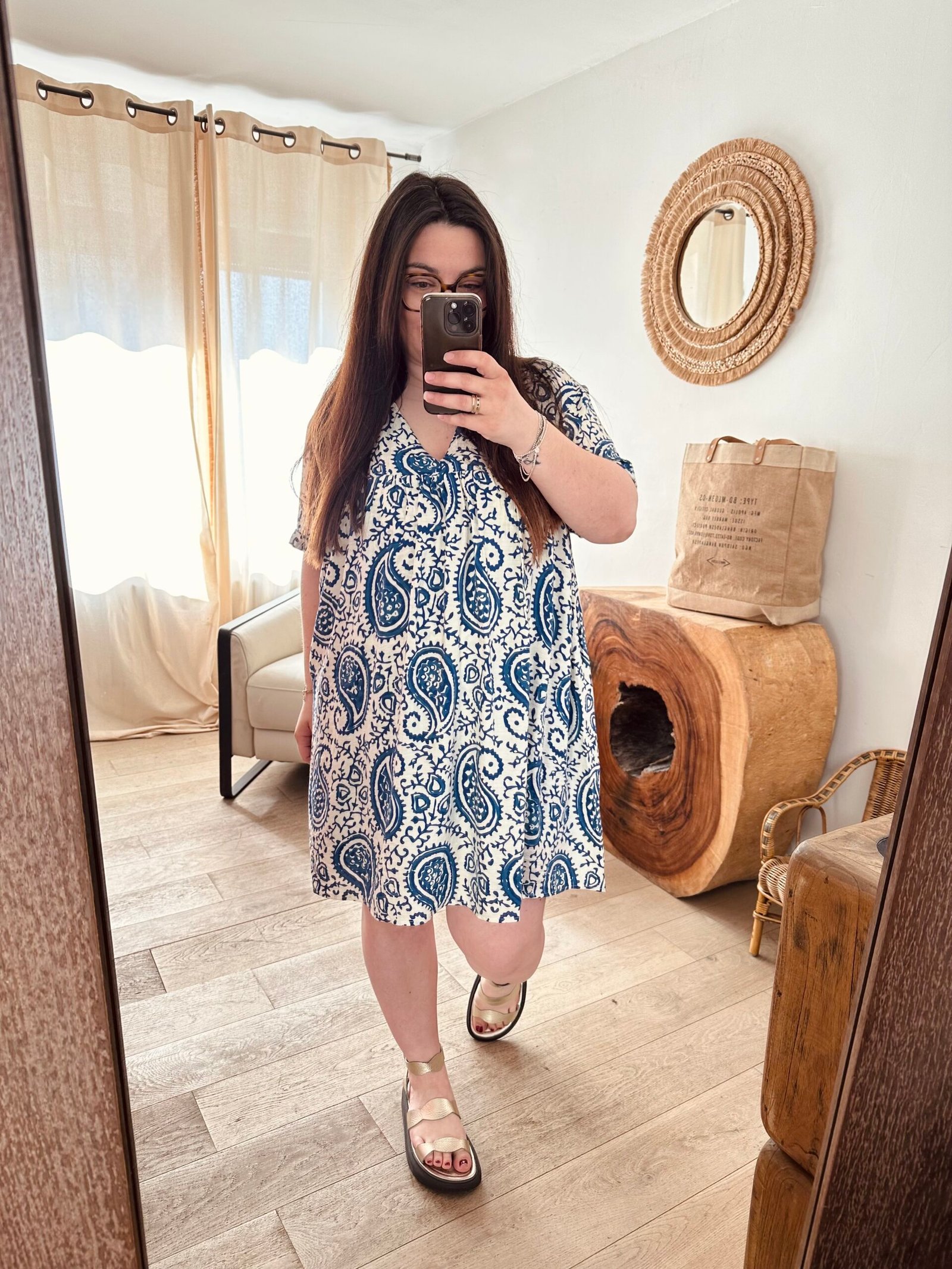 combi robe grande taille femme curvybyromy