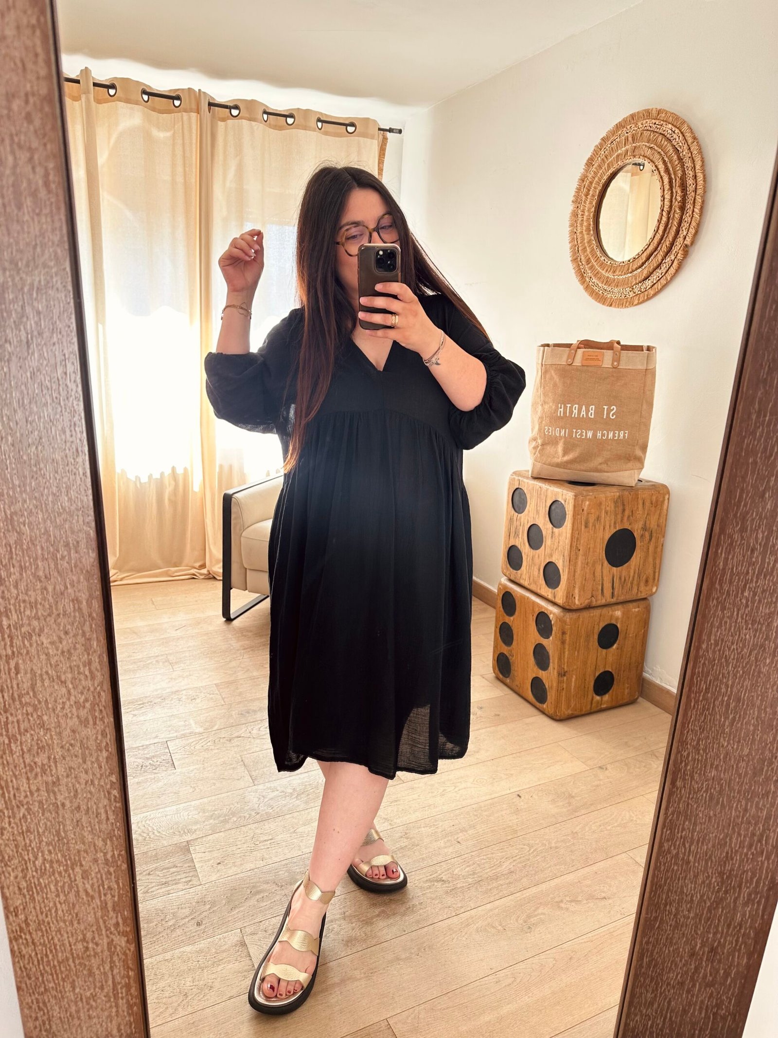 robe noir grande taille femme curvy by romy