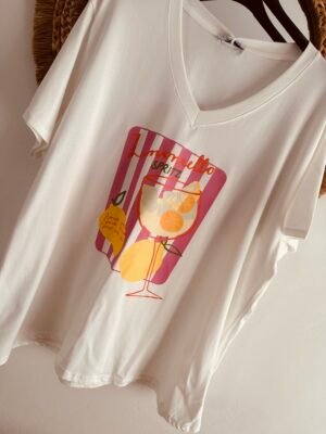 t shirt spritz grande taille femme curvy by romy