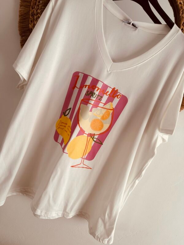 t shirt spritz grande taille femme curvy by romy