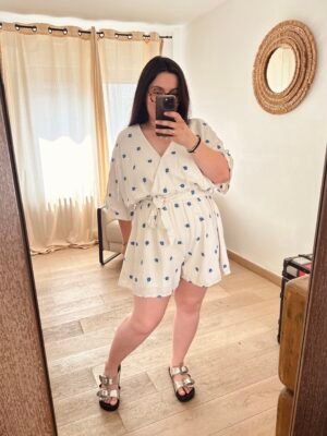 combishort grande taille femme curvy by romy