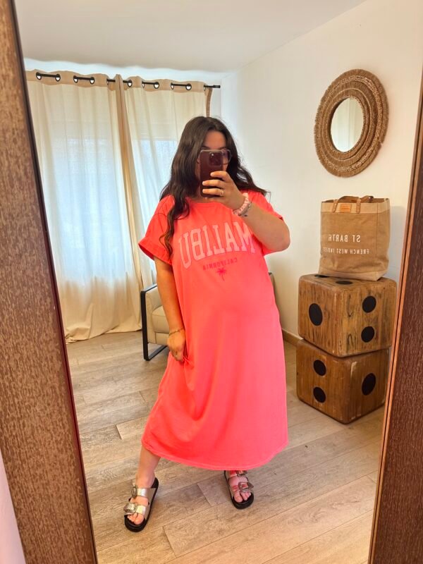 robe t shirt flashy grande tailed femme curvy by romy