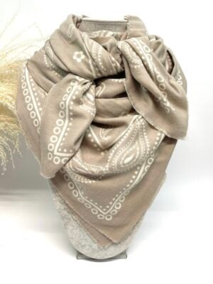 ÉCHARPE BANDANA | TAUPE