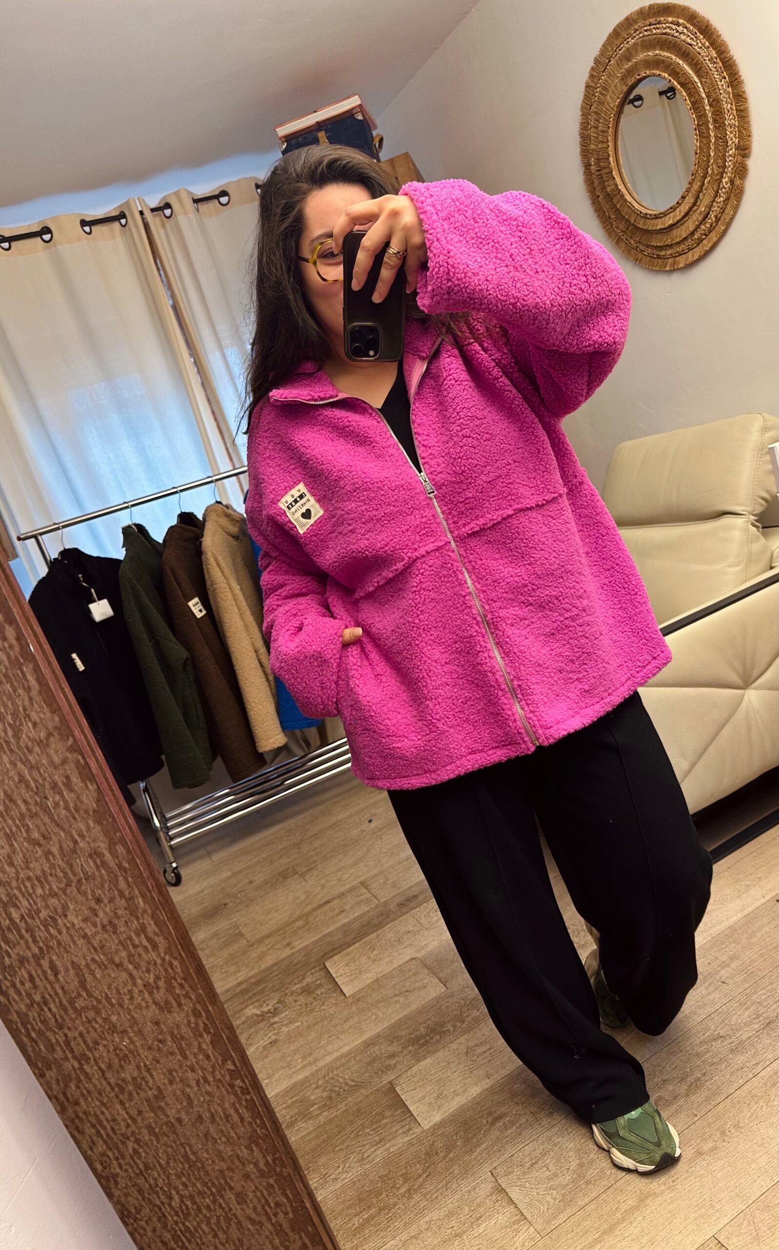 veste moumoute grande taille femme curvy by romy