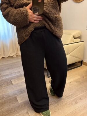 jogg large noir grande taille femme curvy by romy