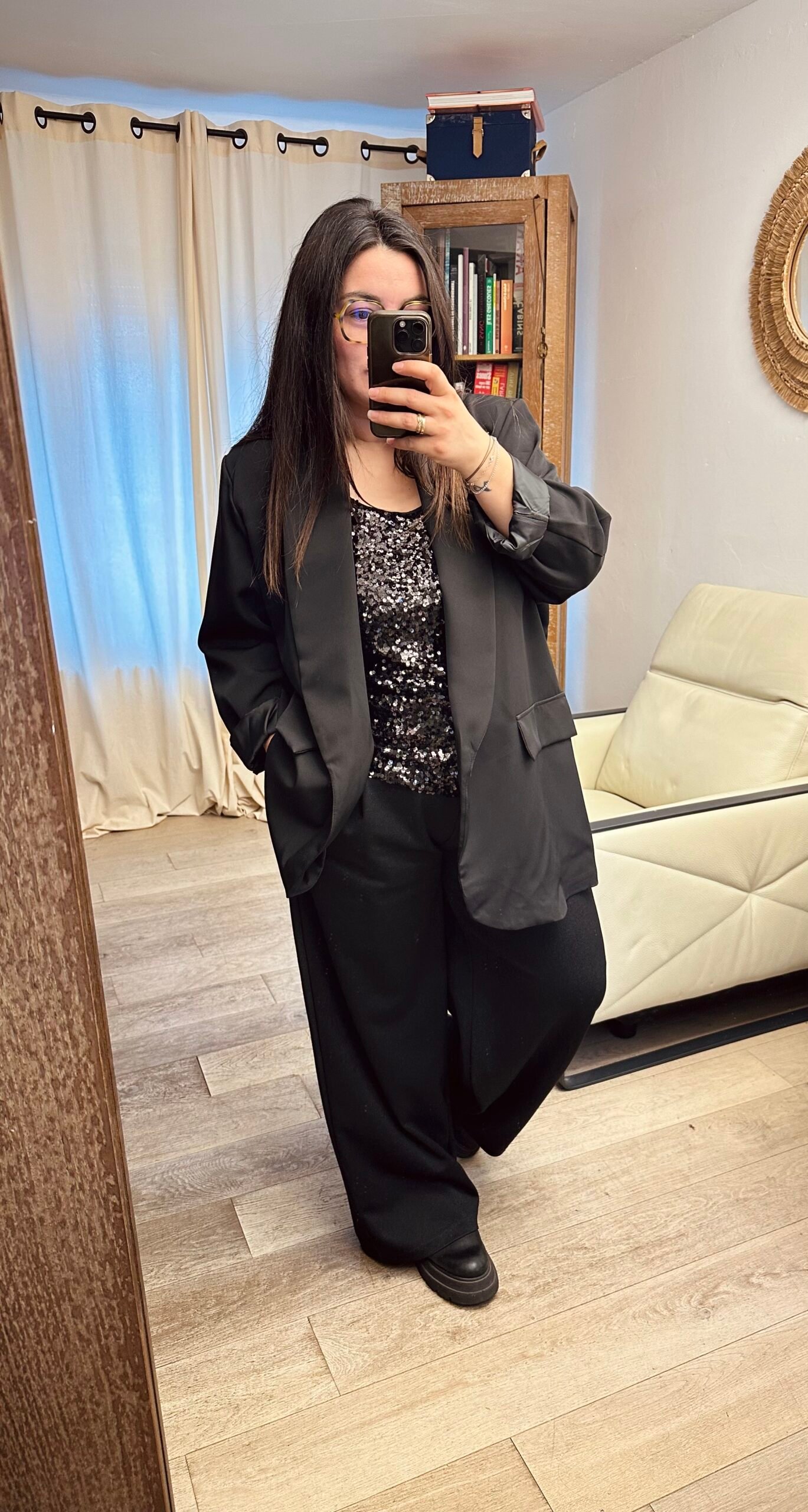 top sequins curvy by romy