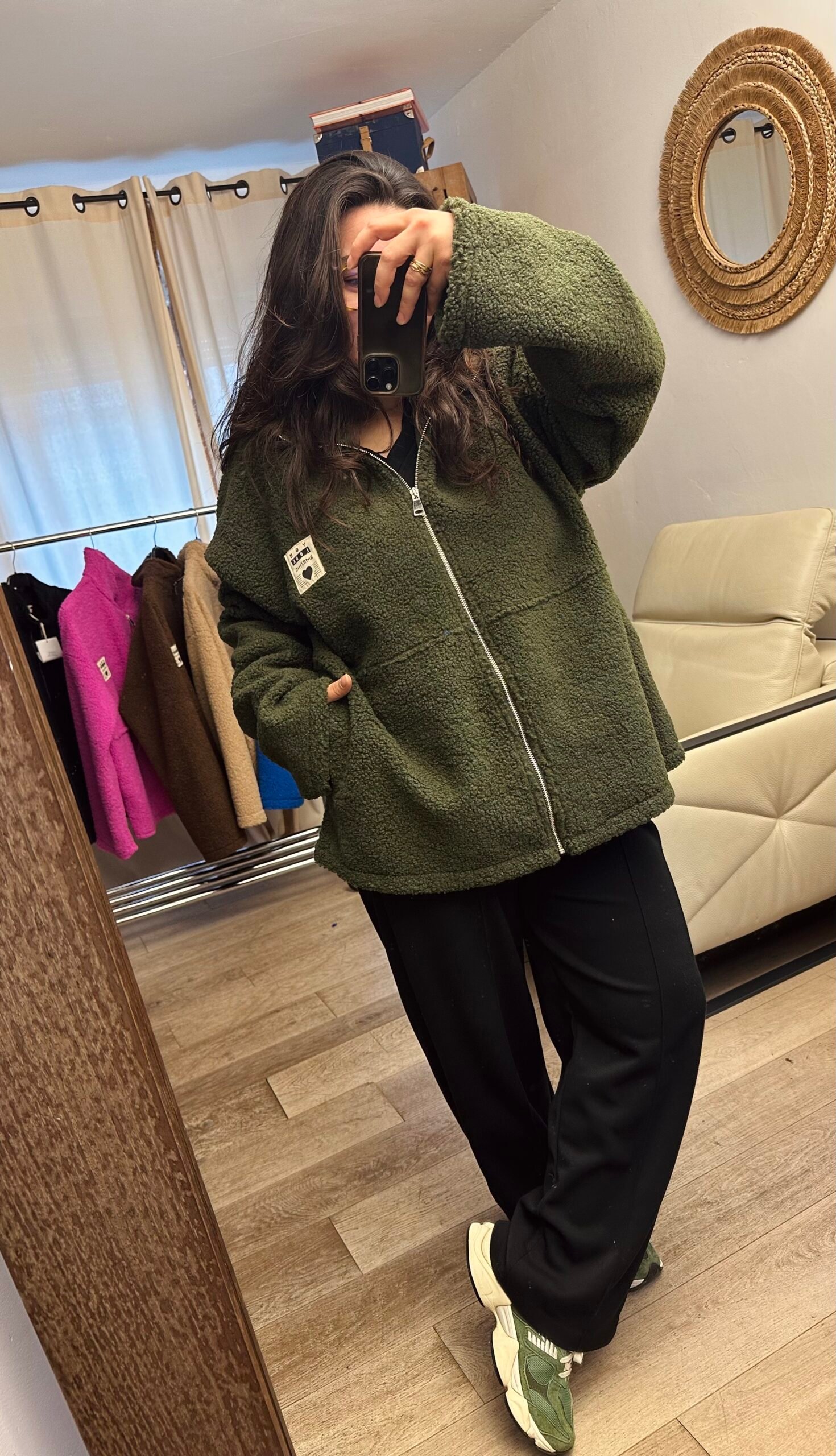 veste moumoute grande taille femme curvy by romy