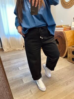 pantalon gabardine grande taille femme curvy by romy