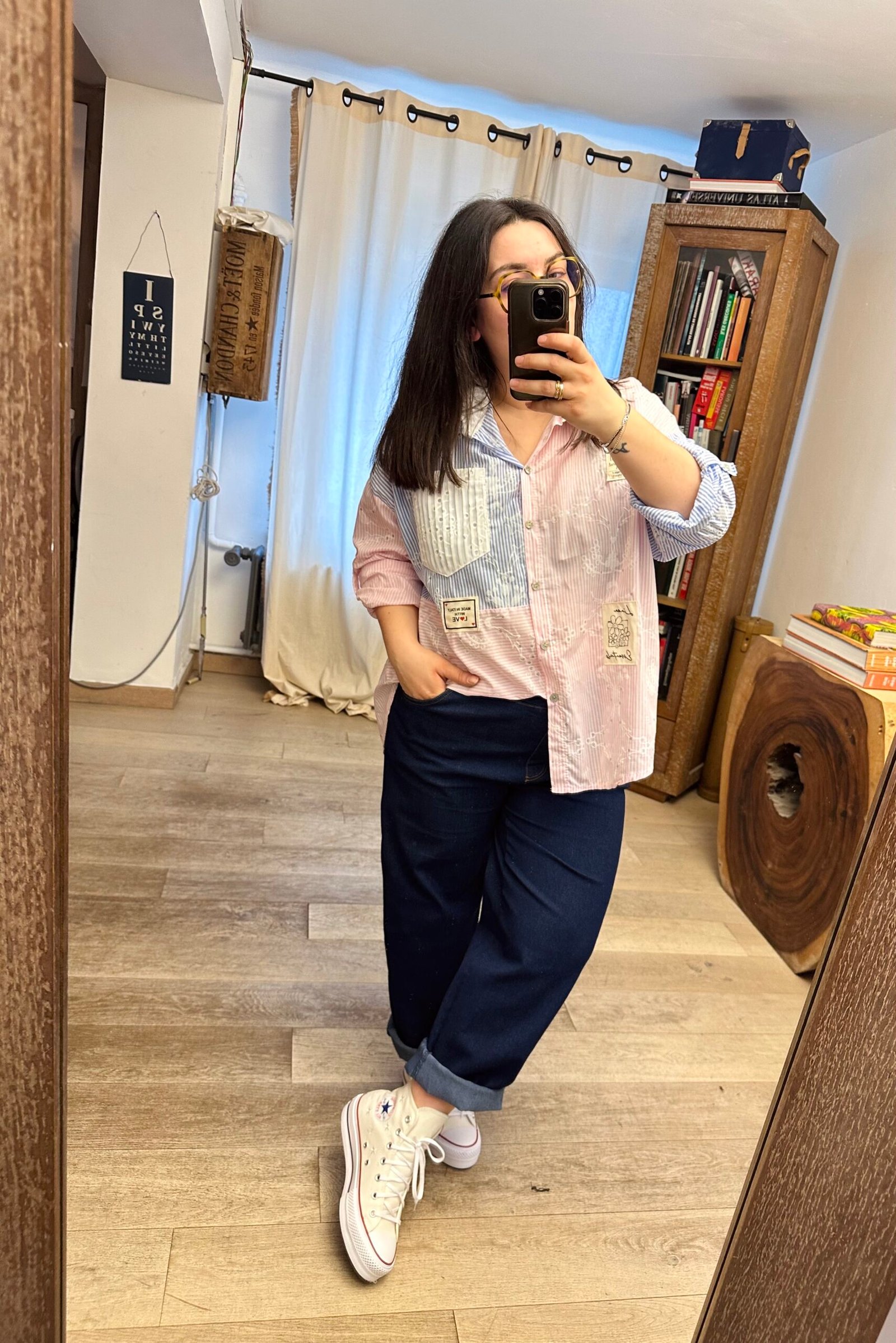 chemise patchwork curvy by roomy