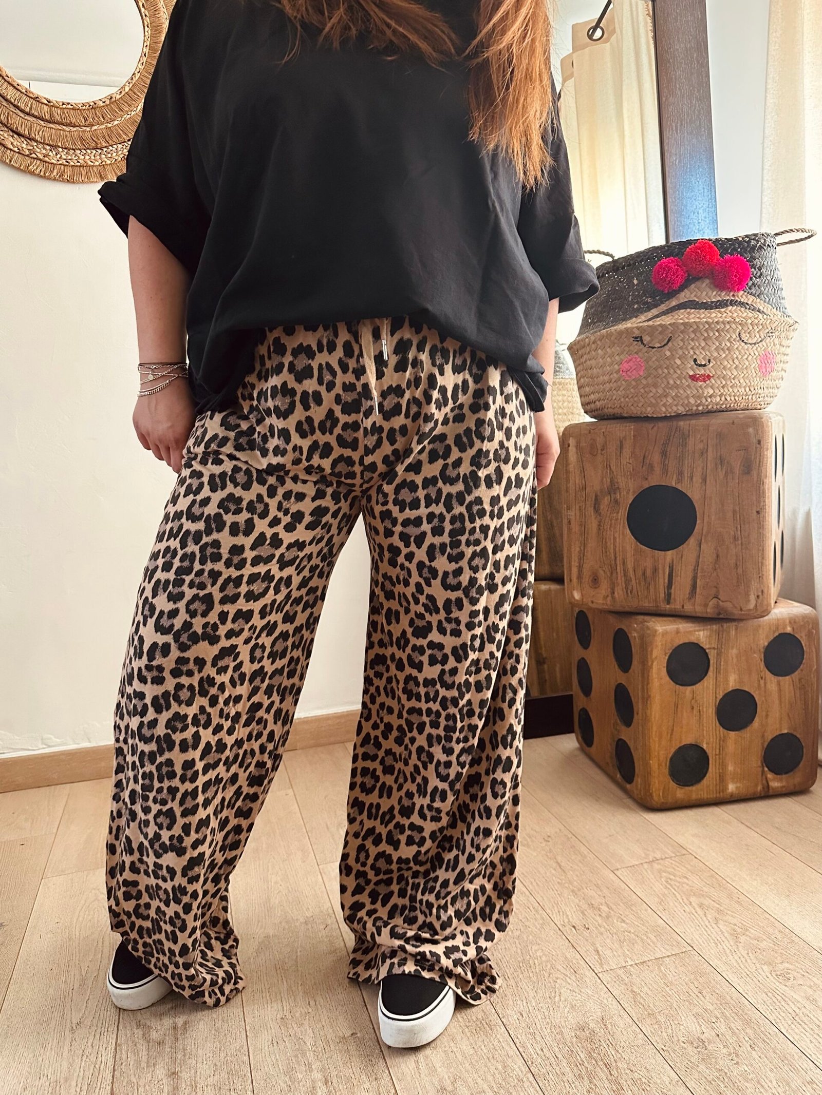 jog large leopard grande taille femme curvy by romy