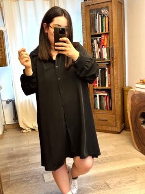robe dos plissée grande taille femme curvy by romy