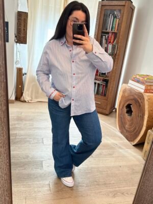 chemise la vie est belel grande taille femme curvy by romy