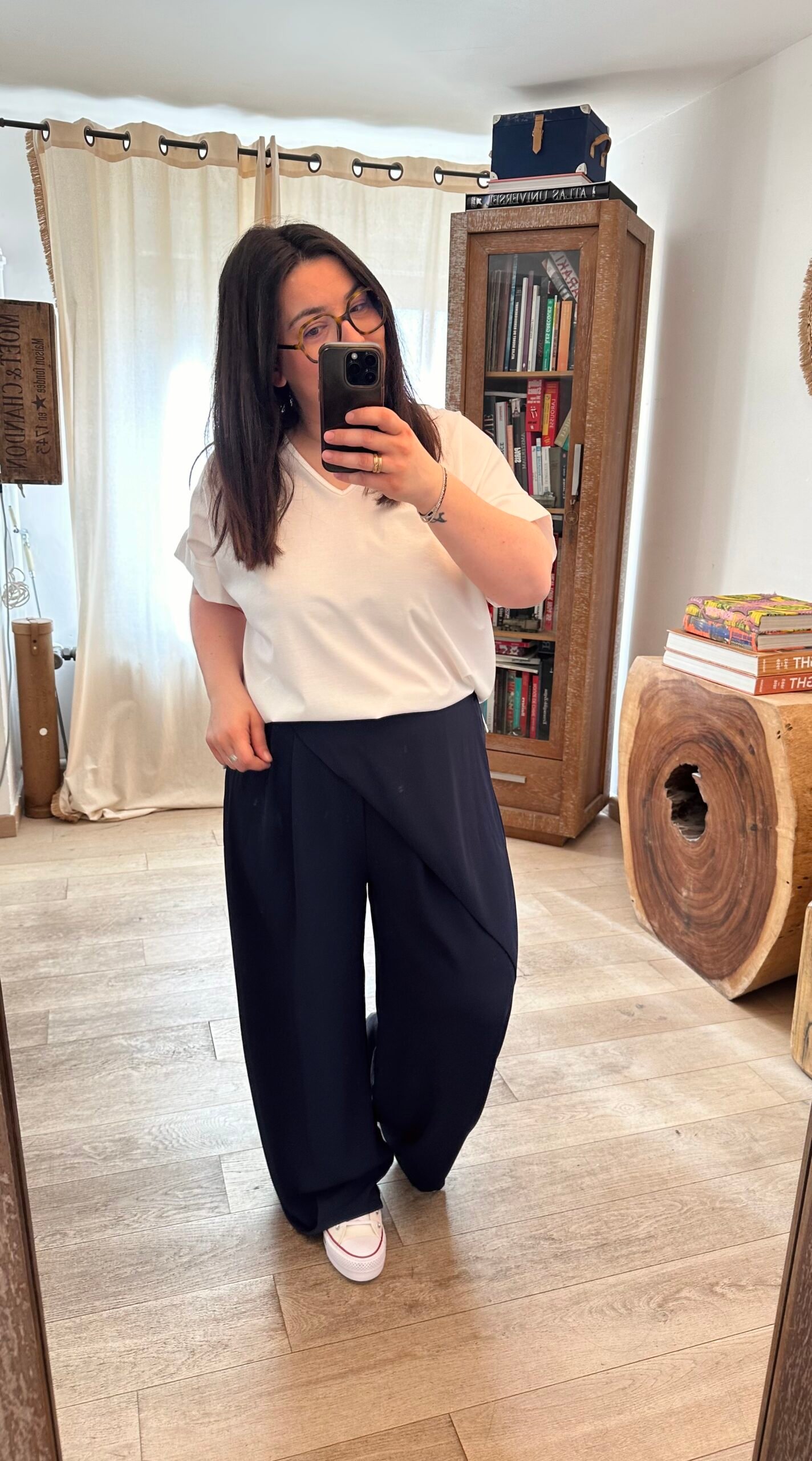 t shirt blanc grande taille femme curvy by romy