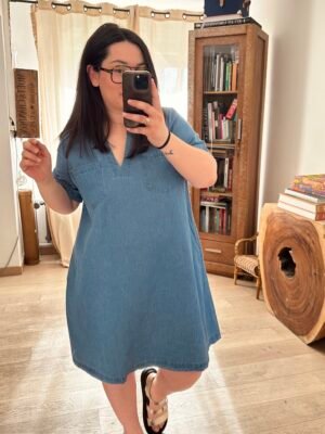 robe en jean grande taille femme curvy by romy