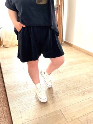 short en éponge grande taille femme curvy by romy