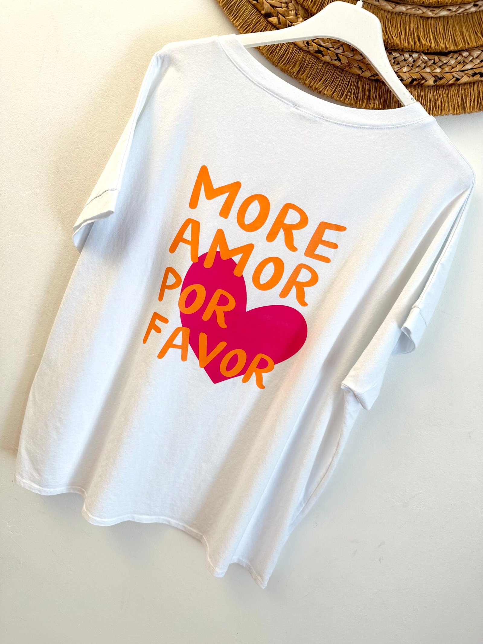 t shirt more amor por favor grande taille femme curvy by romy
